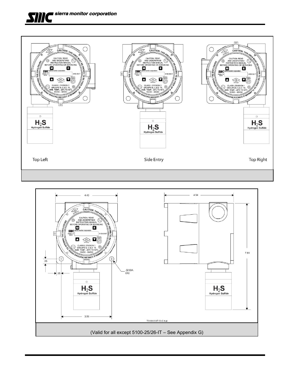 Sierra Monitor Corporation 5100-06-IT User Manual | Page 8 / 63