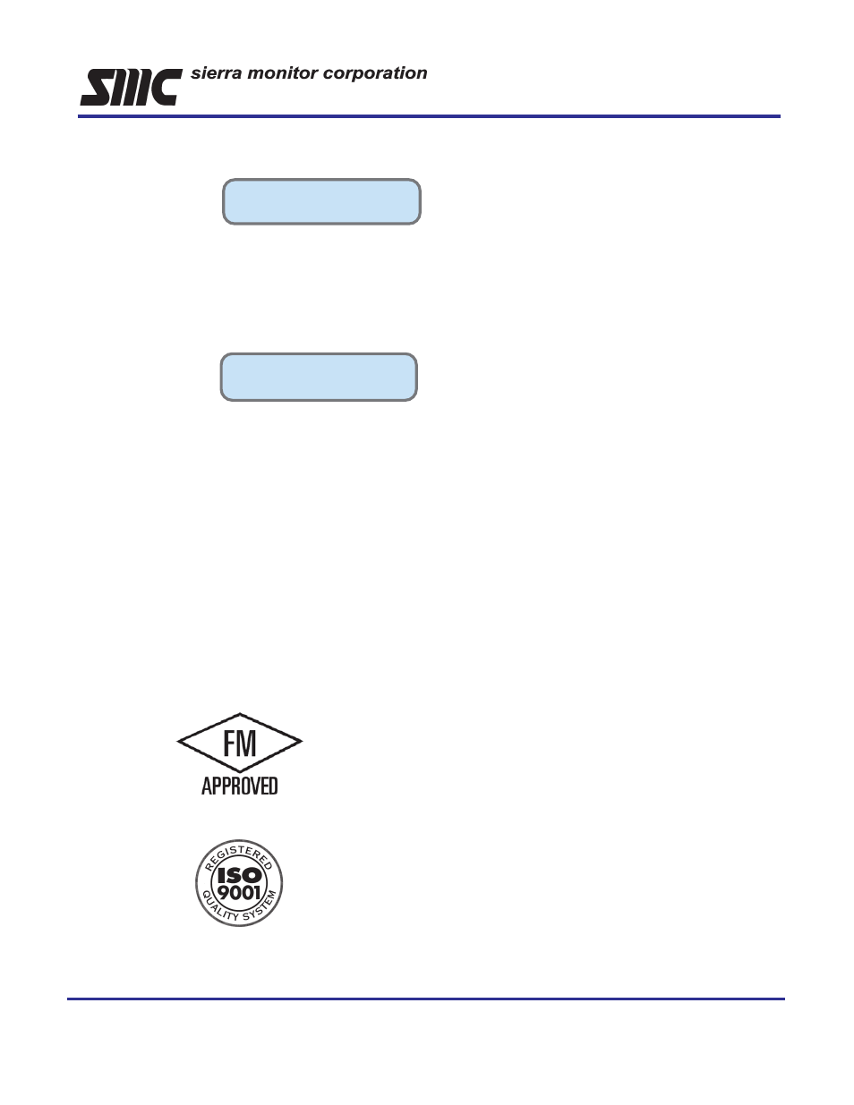 Sentry controller | Sierra Monitor Corporation 5000 User Manual | Page 3 / 4