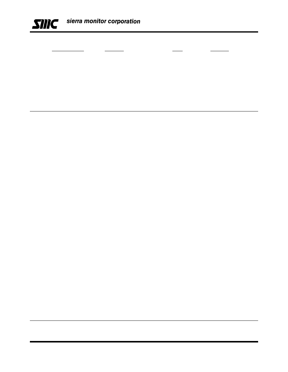 Sierra Monitor Corporation Sentry Controller Gas Detector User Manual | Page 11 / 19