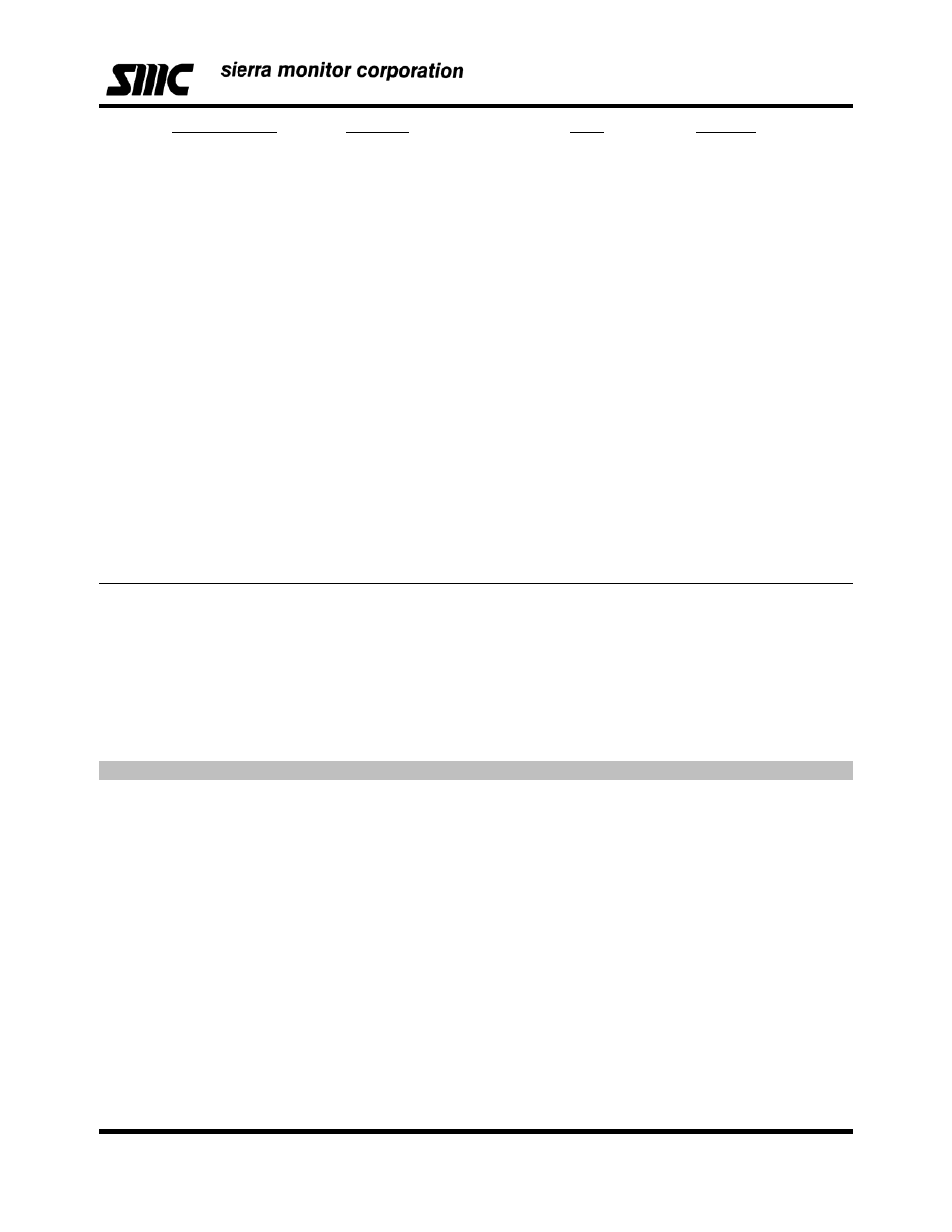 Sierra Monitor Corporation Sentry Controller Gas Detector User Manual | Page 16 / 19