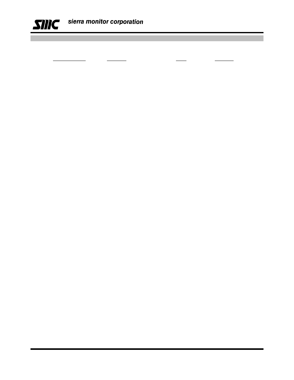 Sierra Monitor Corporation Sentry Controller Gas Detector User Manual | Page 17 / 19