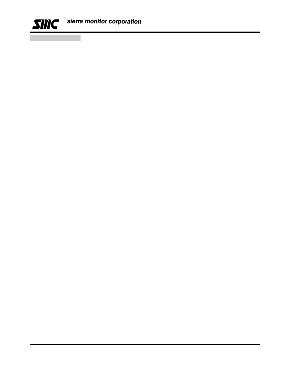 Sierra Monitor Corporation Sentry Controller Gas Detector User Manual | Page 3 / 19