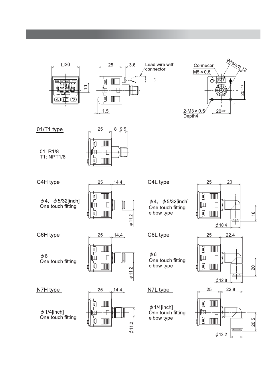 Full view with dimensions | Sierra Monitor Corporation ZSE30 User Manual | Page 10 / 24