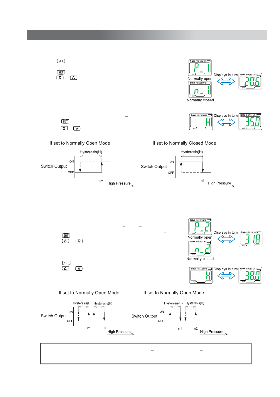 Pressure setting | Sierra Monitor Corporation ZSE30 User Manual | Page 20 / 24