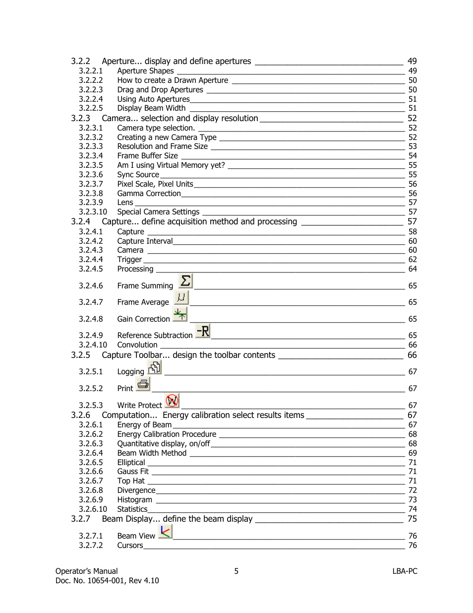 SIGMA LBA-708 User Manual | Page 5 / 281