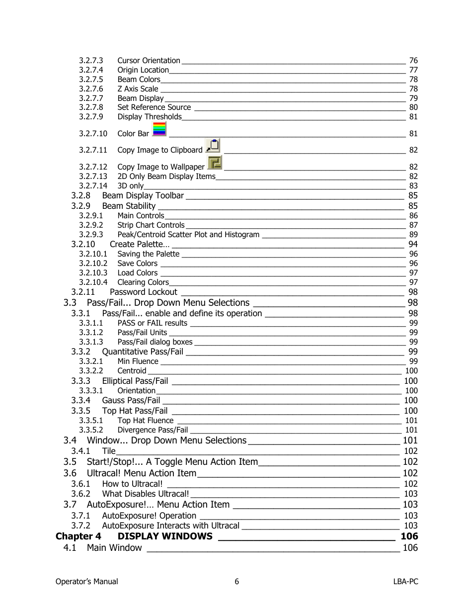 SIGMA LBA-708 User Manual | Page 6 / 281