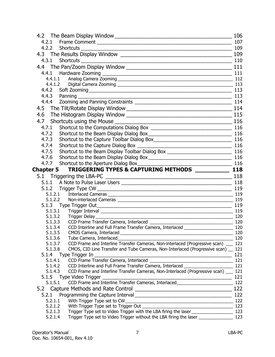SIGMA LBA-708 User Manual | Page 7 / 281