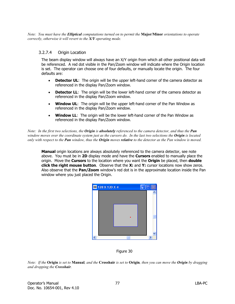 Origin location | SIGMA LBA-708 User Manual | Page 77 / 281