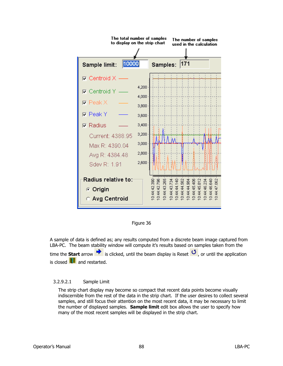 Sample limit | SIGMA LBA-708 User Manual | Page 88 / 281