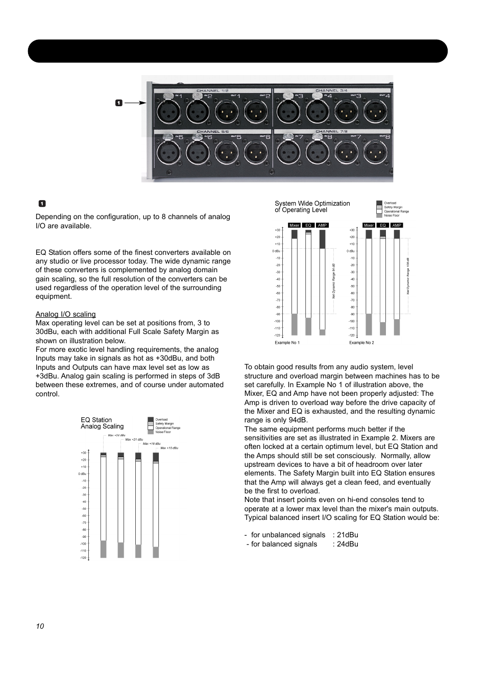 Rear panel | SIGMA EQ Station User Manual | Page 12 / 49