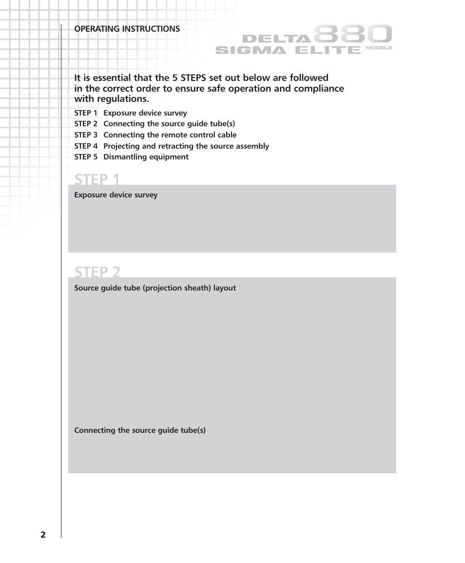 Step 1 step 2 | SIGMA 150Ci User Manual | Page 12 / 72