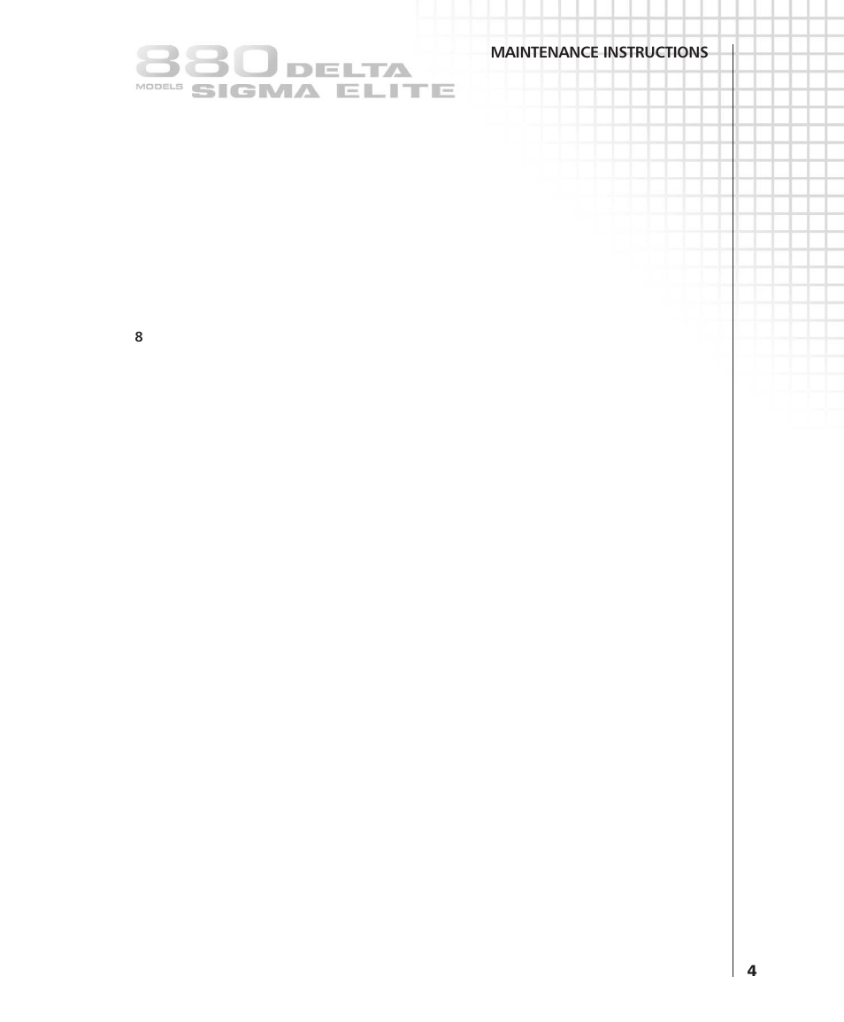 9 maintenance instructions | SIGMA 150Ci User Manual | Page 39 / 72