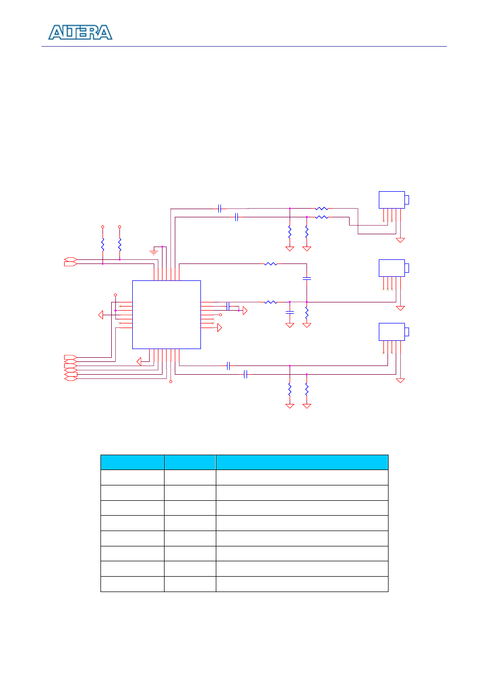 8 using the 24-bit audio codec, Using the 24-bit audio codec, Figure 5.14. audio codec schematic | Table 5.12. audio codec pin assignments, De2-70 user manual | SIGMA DE2-70 User Manual | Page 51 / 93