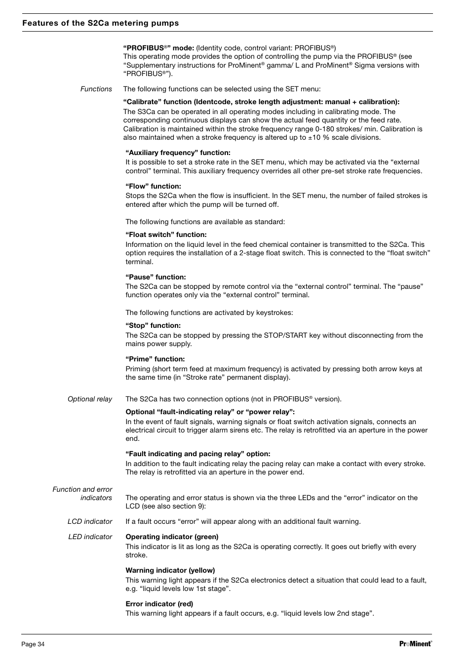 SIGMA S2Ba User Manual | Page 34 / 63