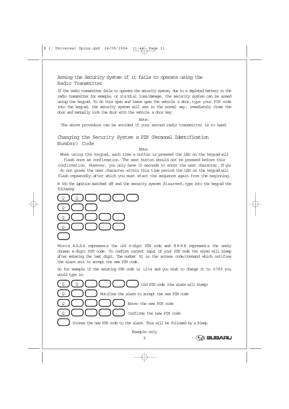 SIGMA Category 1 User Manual | Page 11 / 19