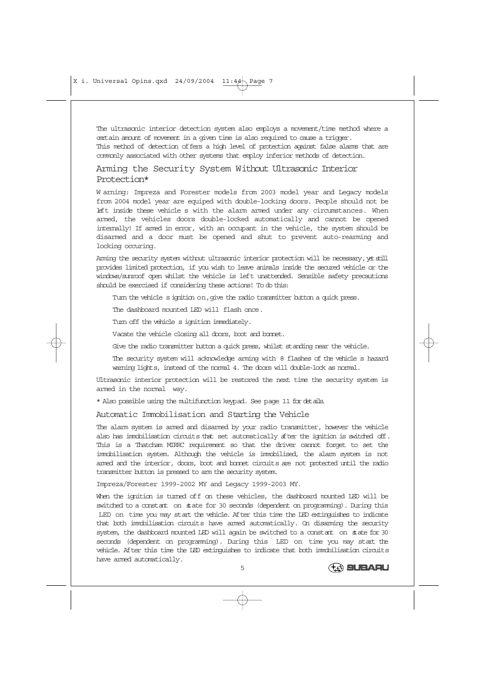 SIGMA Category 1 User Manual | Page 7 / 19