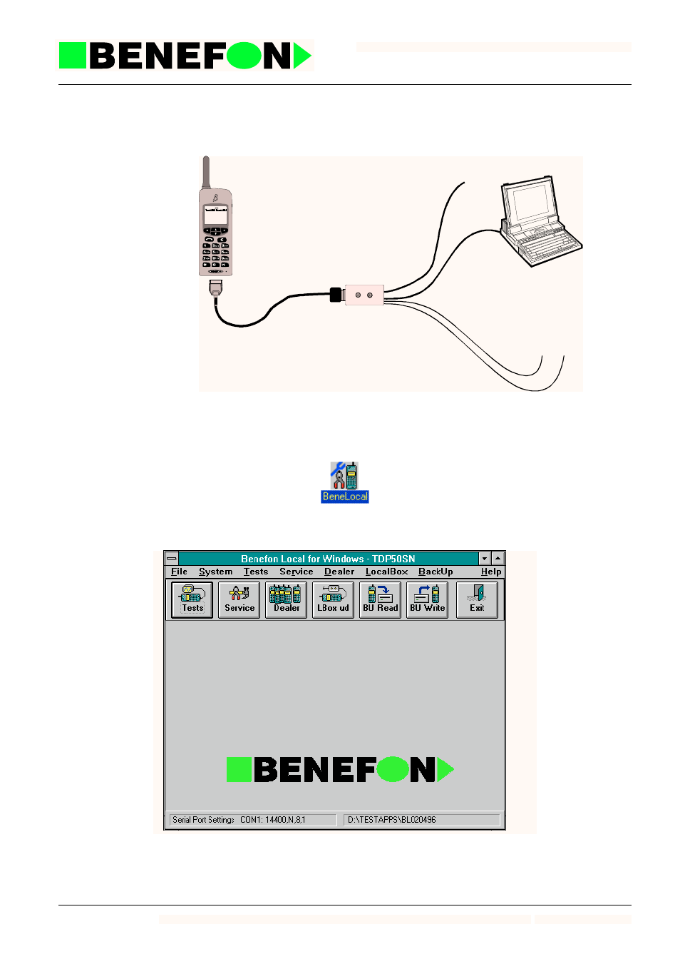 2 to program using the beneloc program, 2 to program using the beneloc program - 3 | SIGMA BENEFON  TDP-52-SN3 User Manual | Page 18 / 183