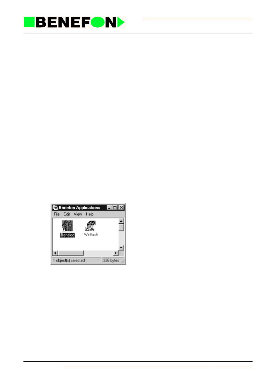 2 to start the beneloc program, 2 to start the beneloc program - 5 | SIGMA BENEFON  TDP-52-SN3 User Manual | Page 31 / 183