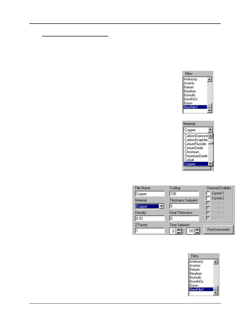 Chapter 4 moncomm software, 3 add and delete films | SIGMA SQM-160 User Manual | Page 26 / 35