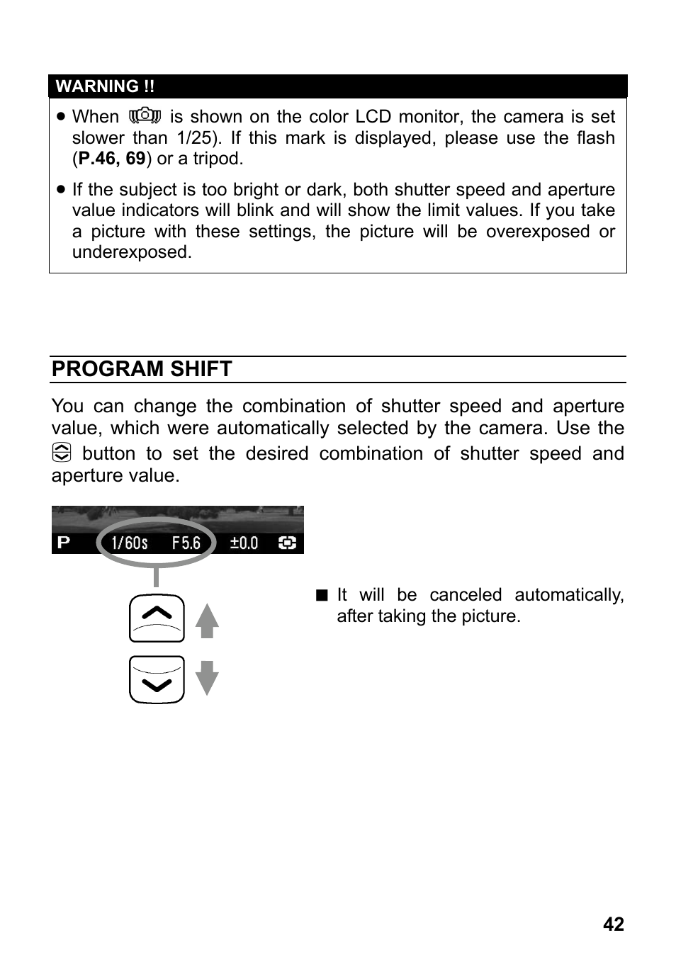Program shift | SIGMA DP2 User Manual | Page 43 / 120