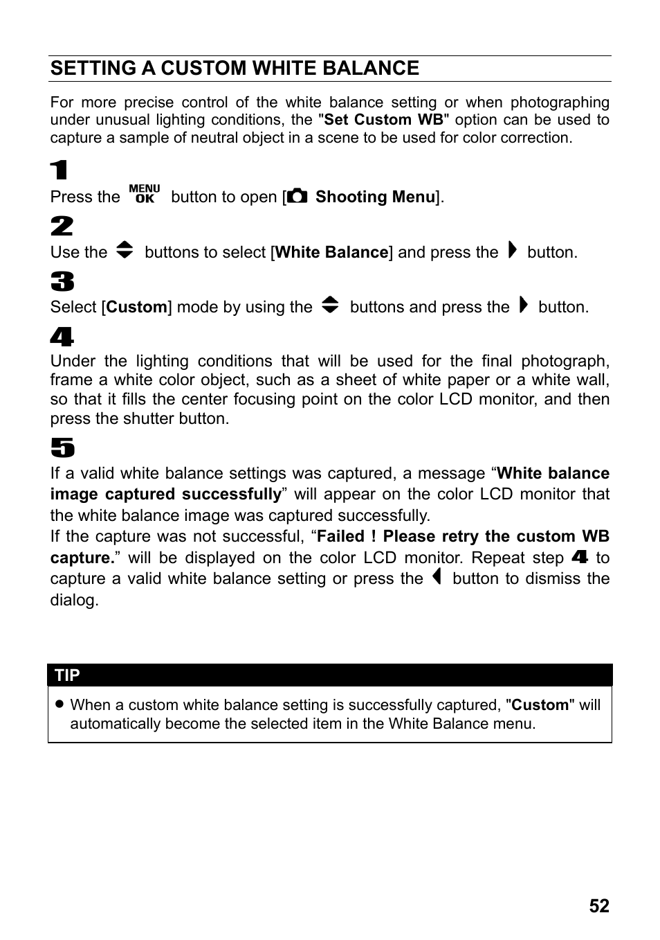 SIGMA Digital Compact Camera DP1 User Manual | Page 53 / 112