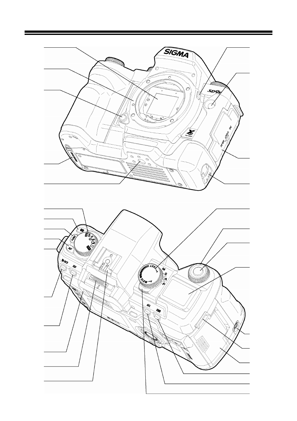 Description of the parts | SIGMA SD10 User Manual | Page 11 / 116