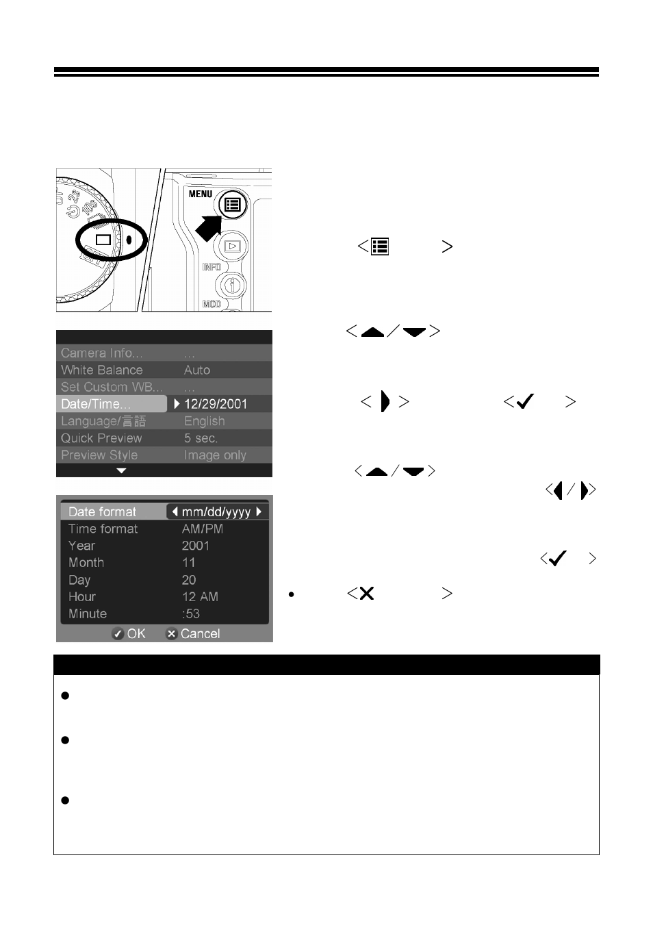 Setting the time and date | SIGMA SD10 User Manual | Page 26 / 116