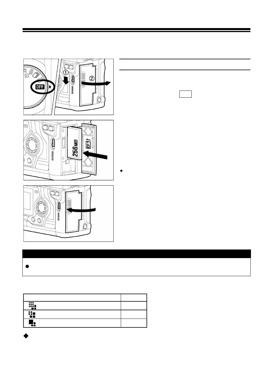Inserting and removing the cf card, To insert the cf card | SIGMA SD10 User Manual | Page 27 / 116