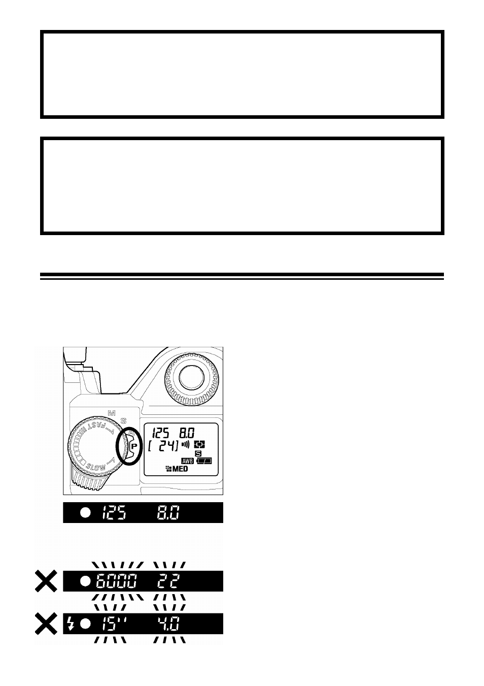 Basic operation, Selecting the exposure mode, P program ae | SIGMA SD10 User Manual | Page 37 / 116