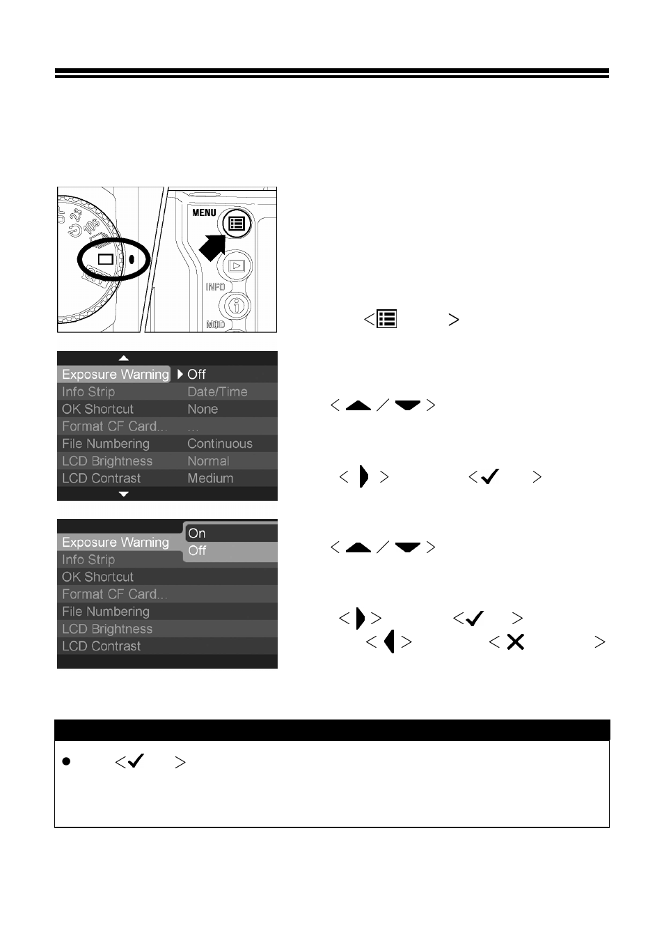 Over-exposure warning, To turn off over-exposure warning | SIGMA SD10 User Manual | Page 75 / 116