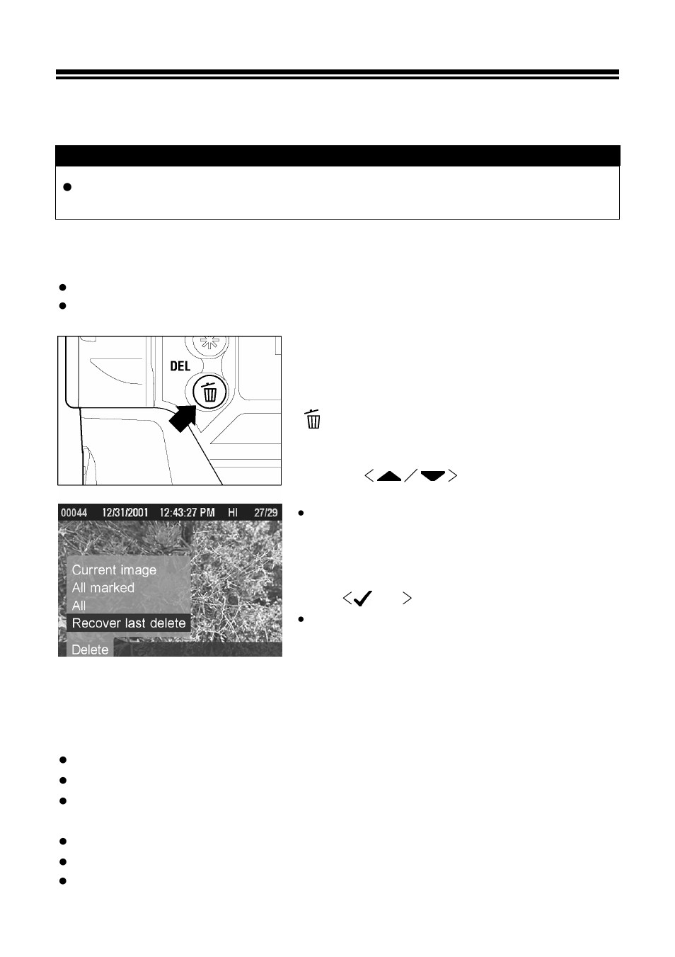 Recovering a deleted image, To recover a deleted images | SIGMA SD10 User Manual | Page 80 / 116