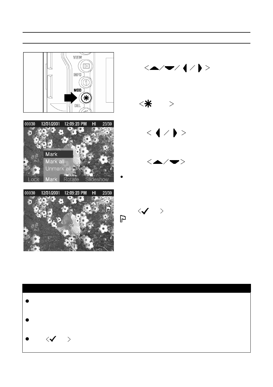 To mark a single image | SIGMA SD10 User Manual | Page 86 / 116