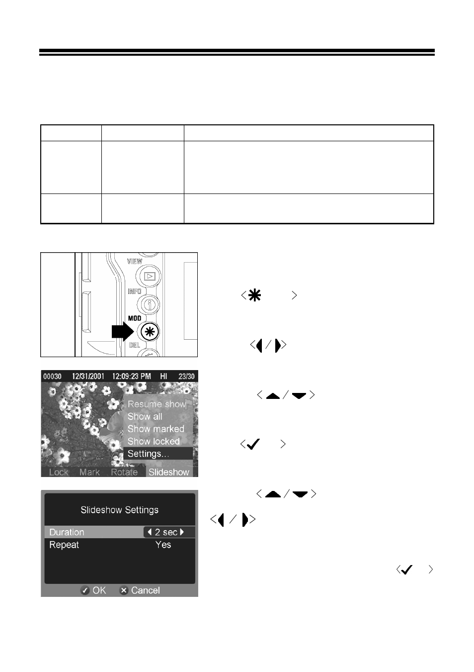 Changing slideshow settings, To change slideshow settings | SIGMA SD10 User Manual | Page 95 / 116
