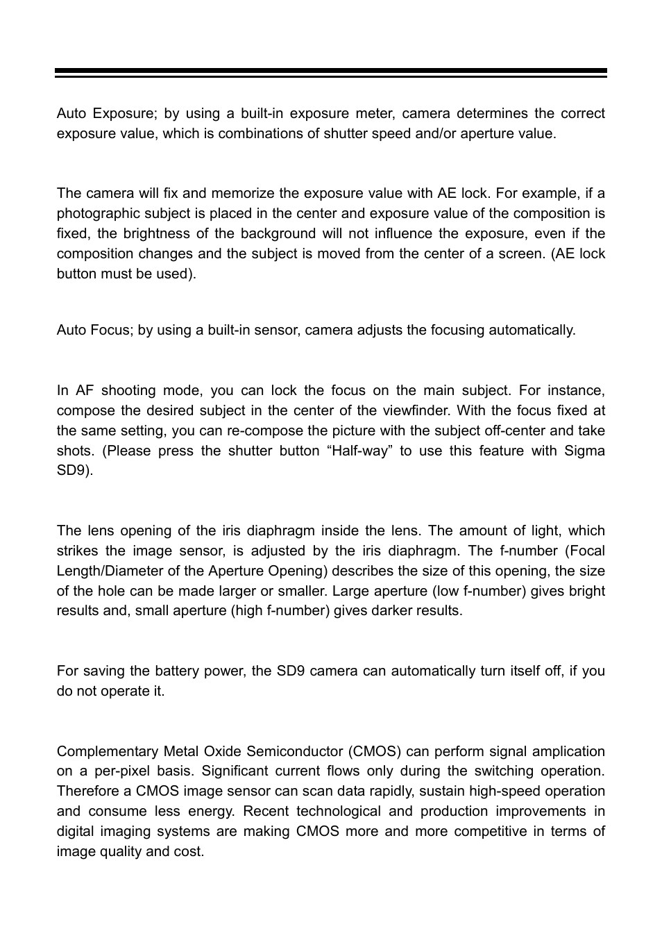 Explanation of terms | SIGMA C21EN0291 User Manual | Page 105 / 116