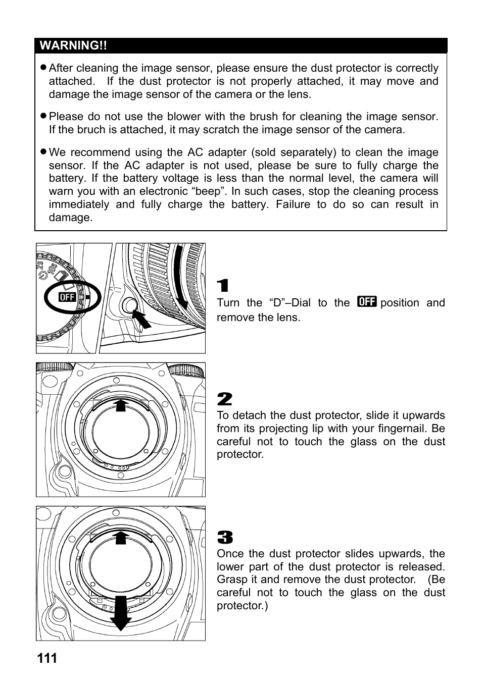 SIGMA SD15 User Manual | Page 112 / 124