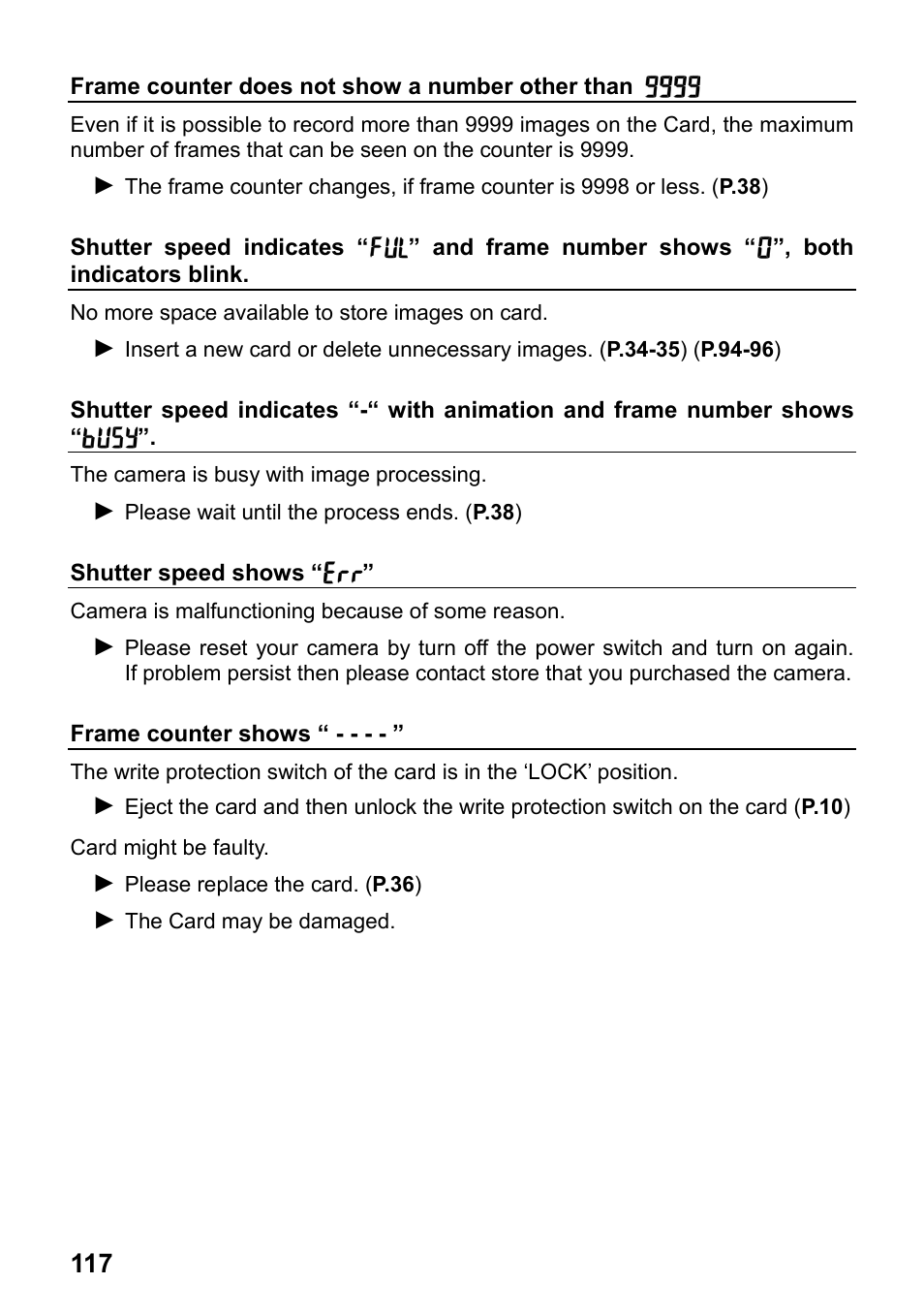 SIGMA SD15 User Manual | Page 118 / 124