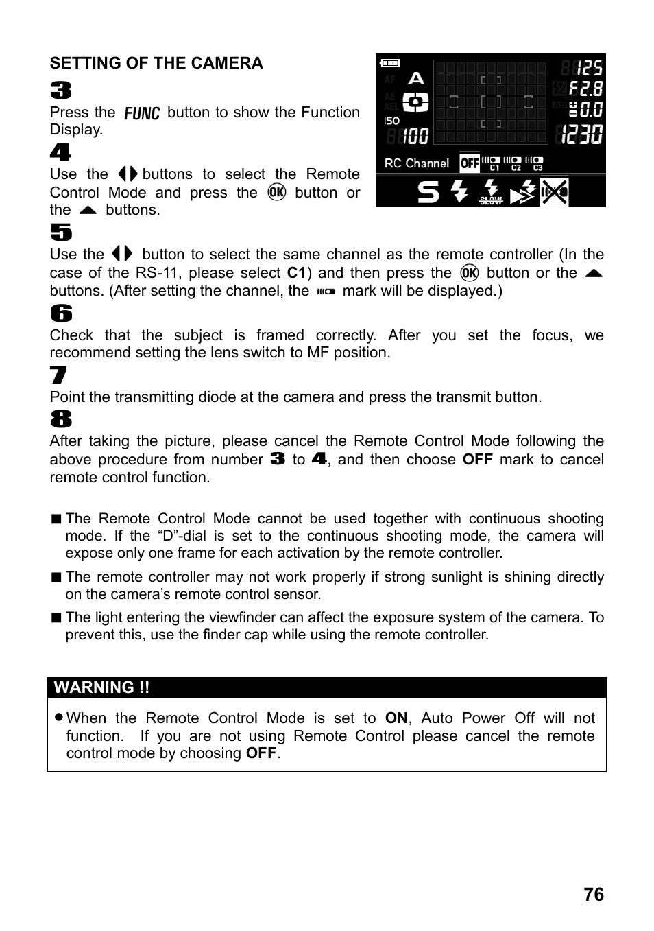 SIGMA SD15 User Manual | Page 77 / 124