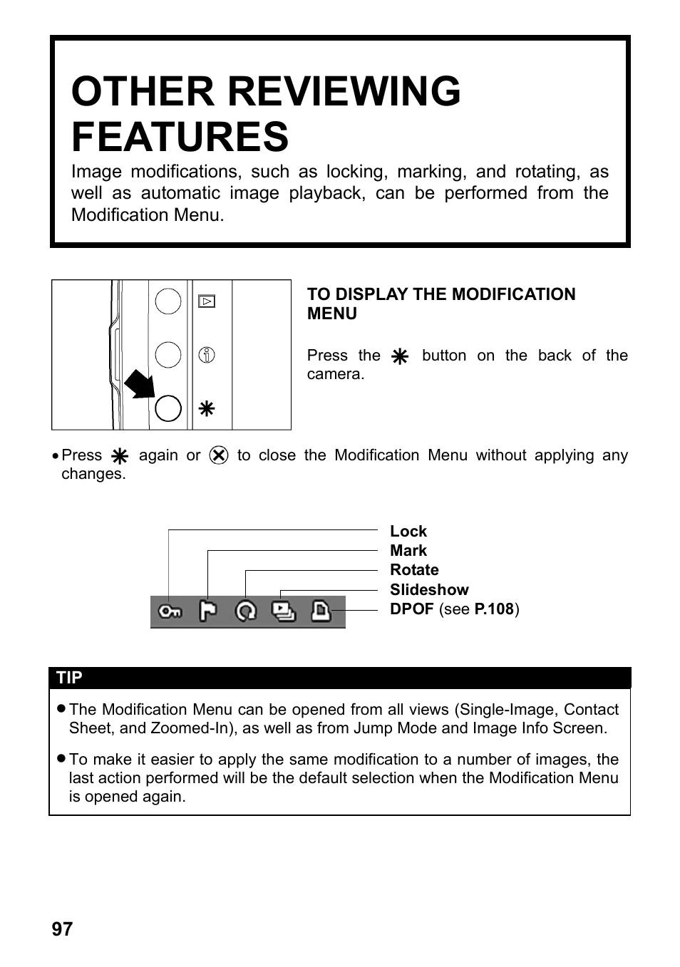 Other reviewing features | SIGMA SD15 User Manual | Page 98 / 124