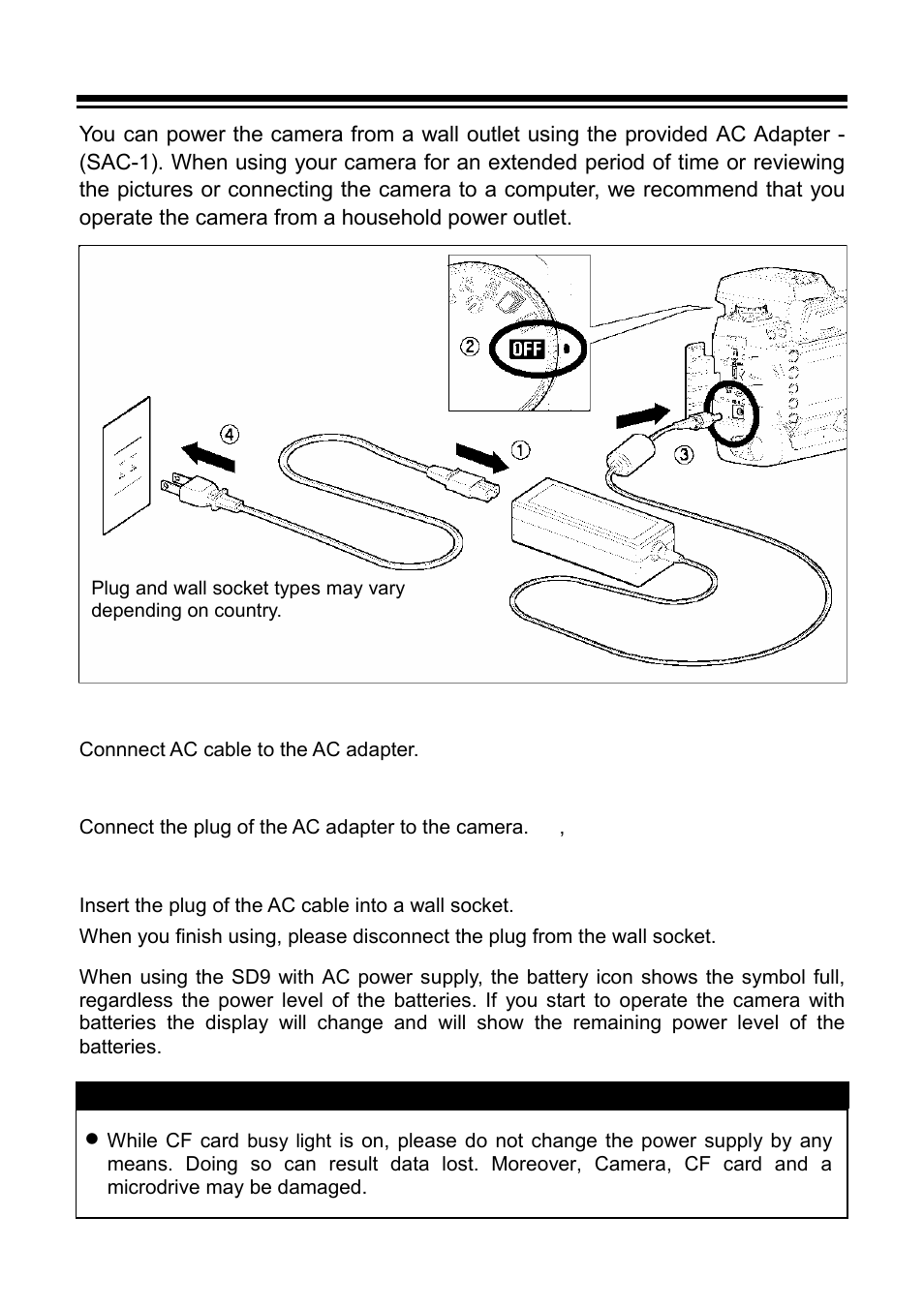 Using a home power supply | SIGMA SD9 User Manual | Page 23 / 116