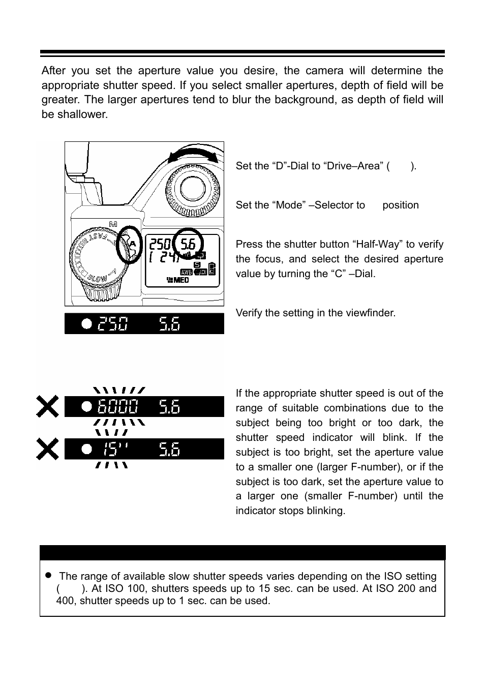 A aperture priority ae | SIGMA SD9 User Manual | Page 40 / 116