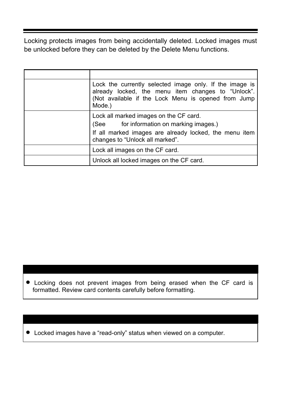 Locking images | SIGMA SD9 User Manual | Page 83 / 116