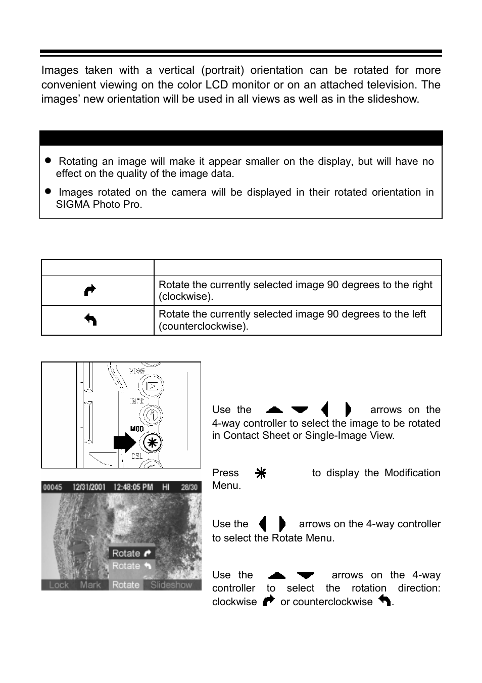 Rotating images | SIGMA SD9 User Manual | Page 89 / 116