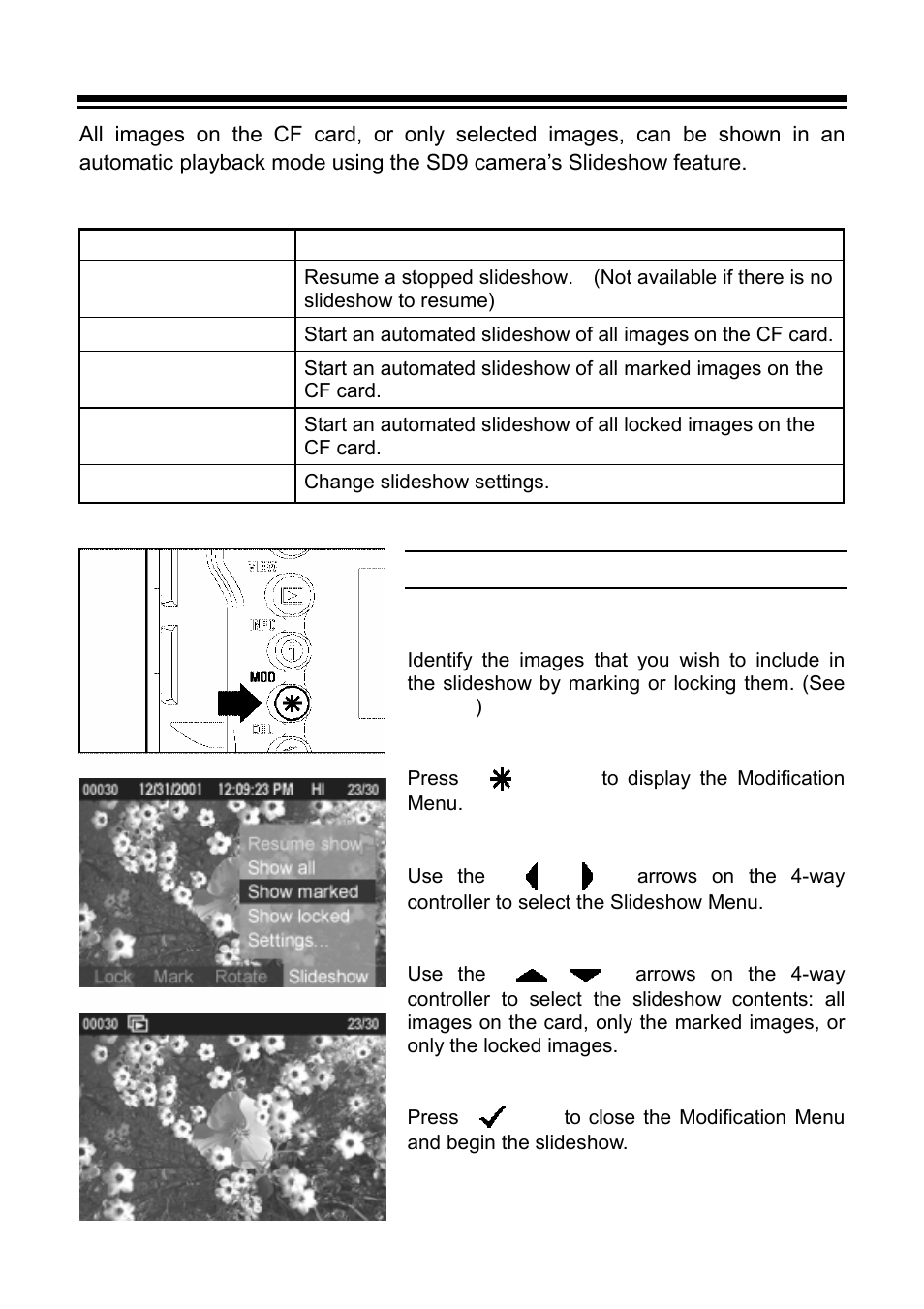 Showing a slideshow | SIGMA SD9 User Manual | Page 93 / 116