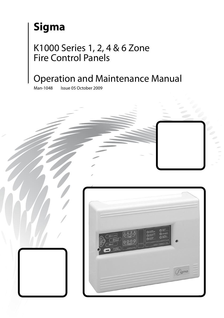 SIGMA K1000 User Manual | 11 pages