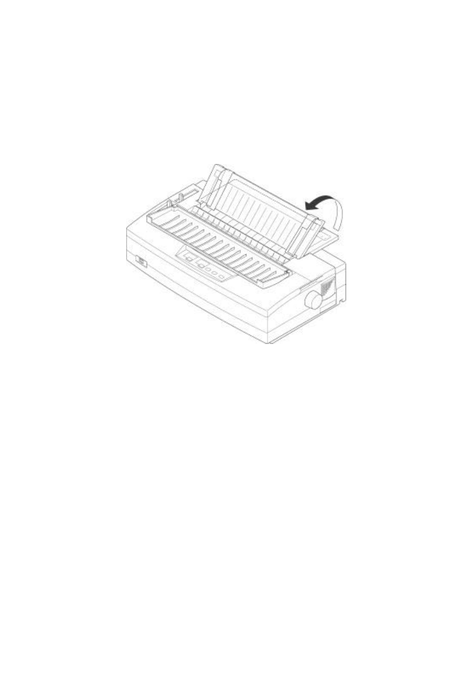 Standing up the paper guide, 10 printer setup | Star Manufacturing LC-4522 User Manual | Page 13 / 48