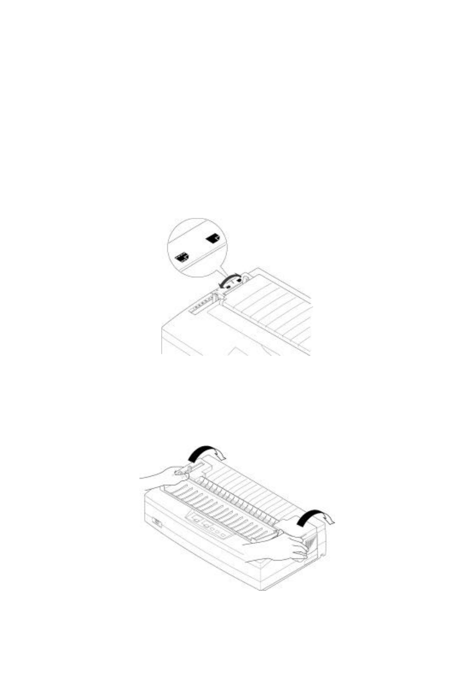 Loading fanfold paper, 12 printer setup | Star Manufacturing LC-4522 User Manual | Page 15 / 48