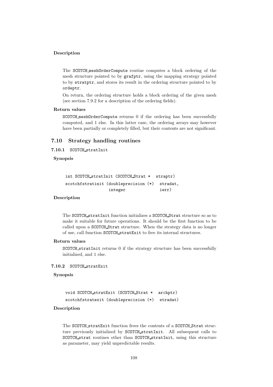 10 strategy handling routines | Scotch Brand 5.1.10 User Manual | Page 108 / 136