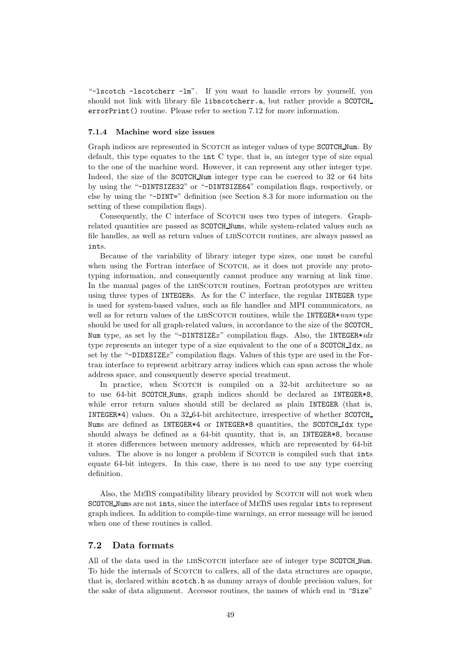 2 data formats | Scotch Brand 5.1.10 User Manual | Page 49 / 136