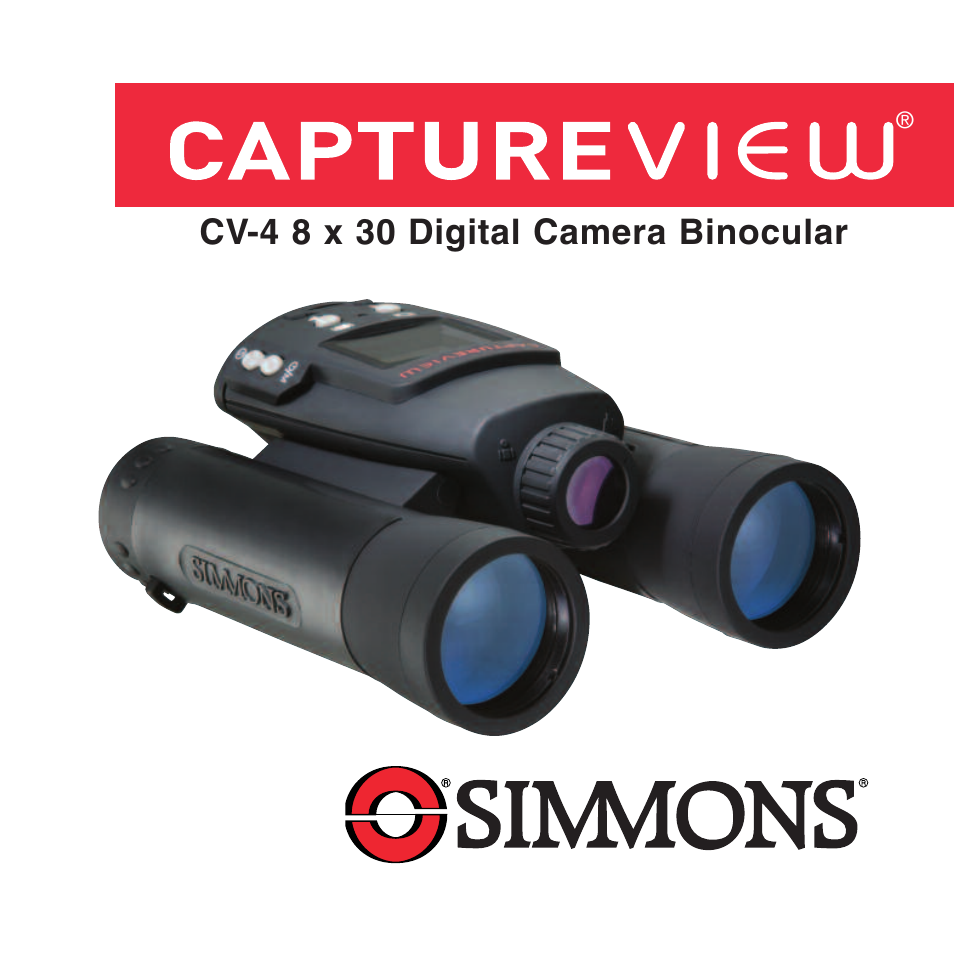 Simmons Optics CV-4 User Manual | 36 pages