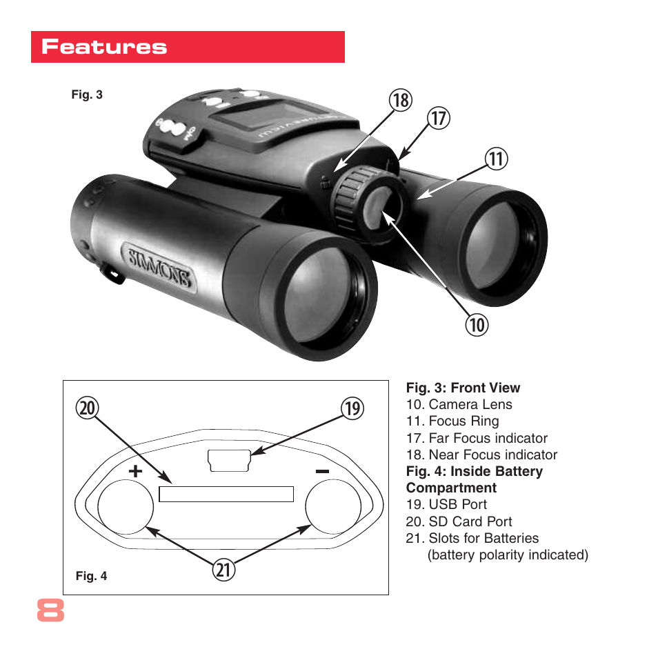 Simmons Optics CV-4 User Manual | Page 8 / 36
